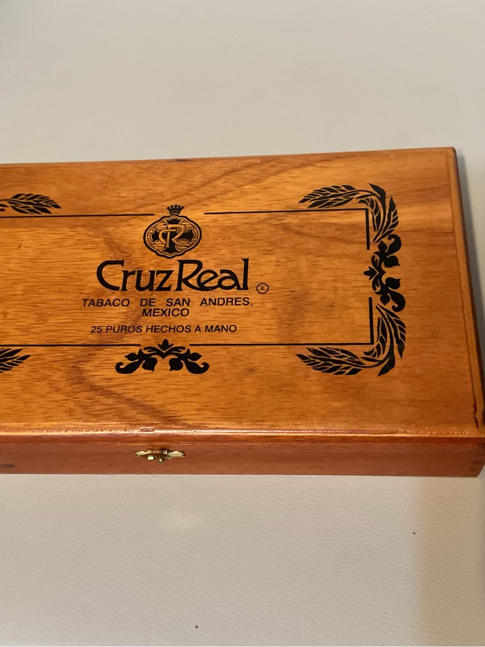 Wooden Storage Box in Brown